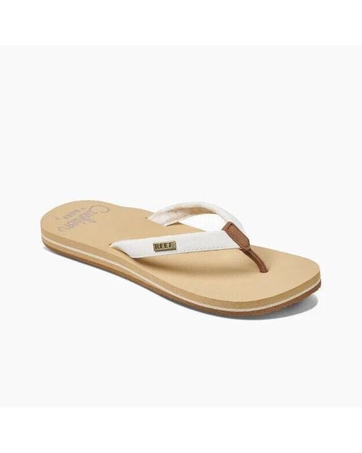 Reef Natural Cushion Rf0A3Yow. Cld Slippers Sand Cloud Slip-On Comfort Erk453 ,9)