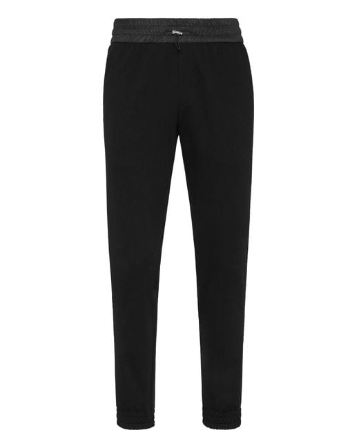 Philipp Plein Black Jogging Jersey for men