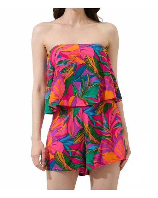 Sugarlips Red Adelaide Romper