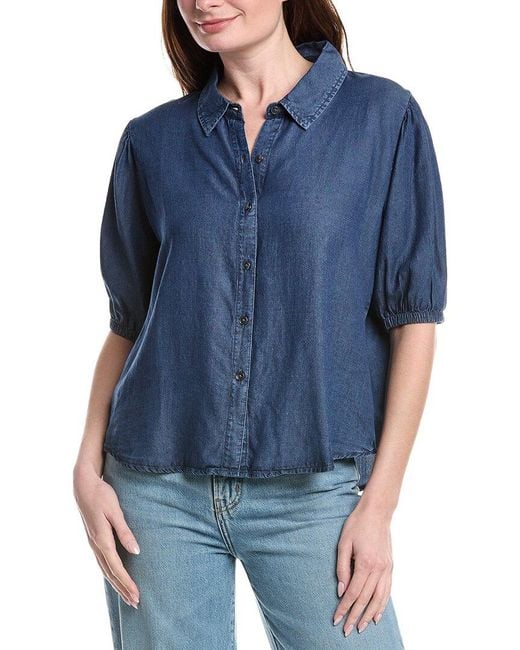 Splendid Women's Blue Fashion Top
