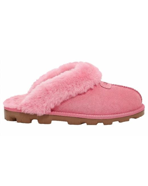 Ugg Black Coquette Slip-On Slipper