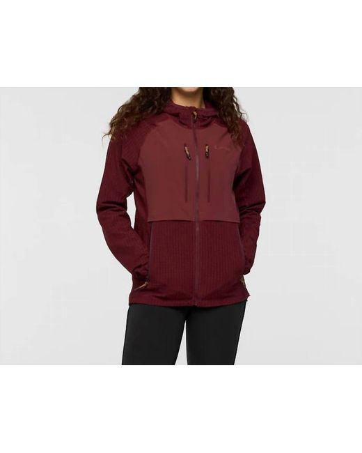 COTOPAXI Red Yermo Hooded Jacket