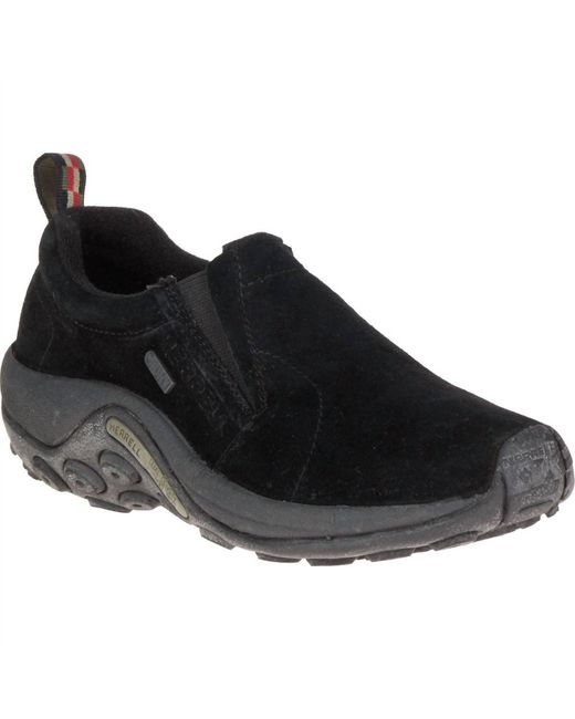 Merrell Black Jungle Moc Waterproof Shoes - Medium