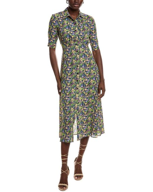 Maje Women's Green Woven Dress - www.rajagirimanappuram.com