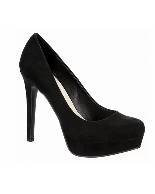 Chinese Laundry Black Wow Micro Suede Pumps
