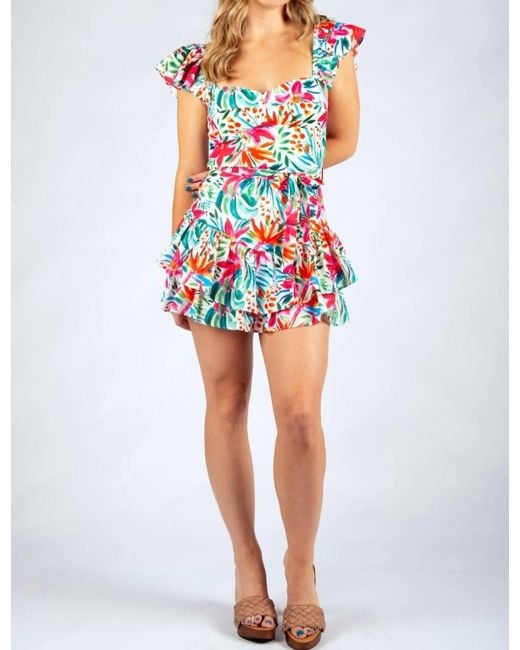 Sincerely Ours Red Hailey Romper