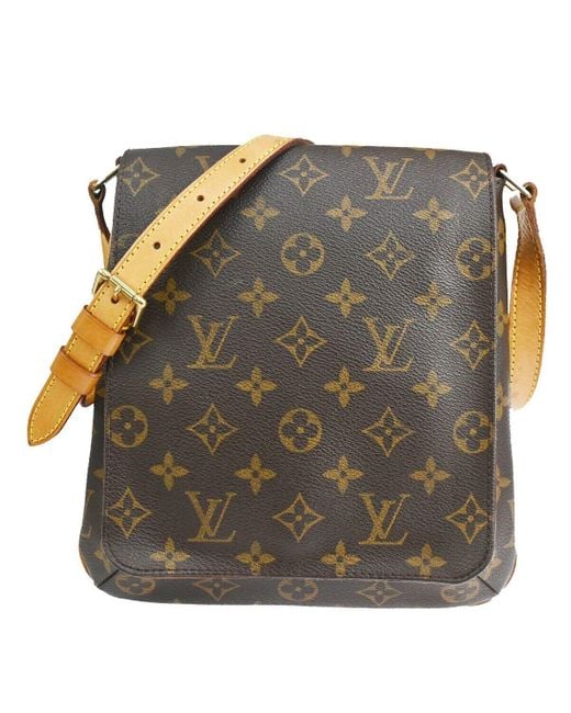 Louis Vuitton Pre-owned Women's Leather Cross Body Bag - Brown - One Size