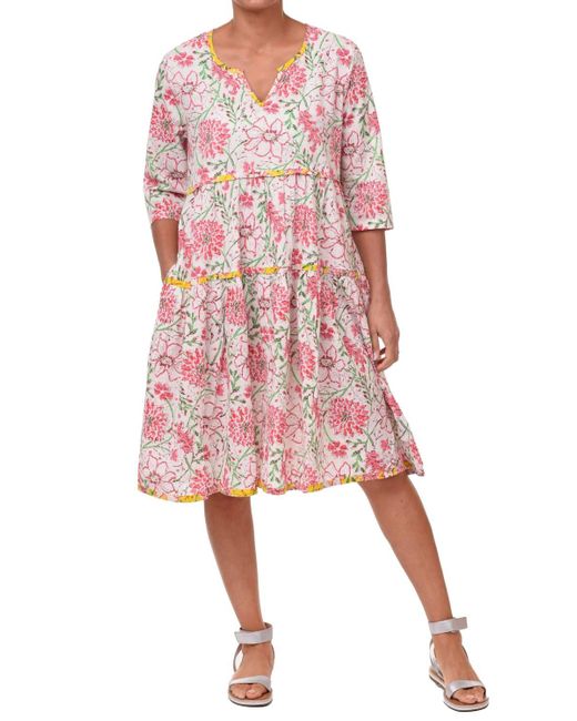 Tulip Clothing Pink Hayley Dress