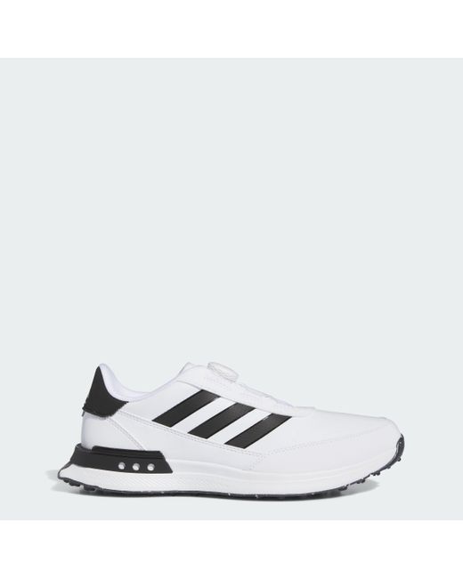 Adidas White S2g Spikeless Boa 24 Wide Golf Shoes for men
