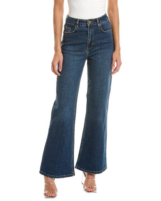 Lola Jeans Lolo Jeans Stevie Rugged Classic High-rise Flare Jean in ...