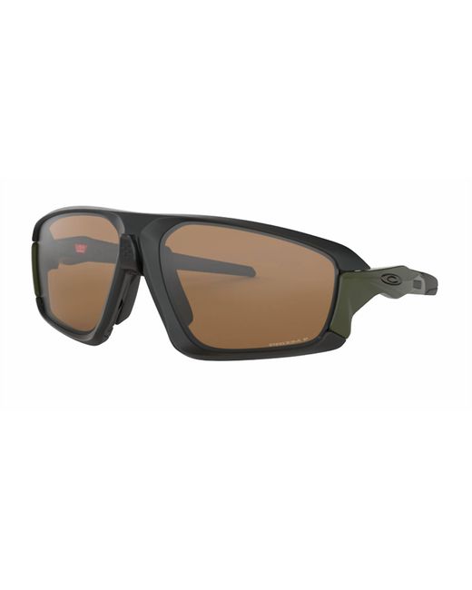 Oakley Field Jacket Sunglasses In Matte Black/prizm Tungsten Polarized for  Men | Lyst