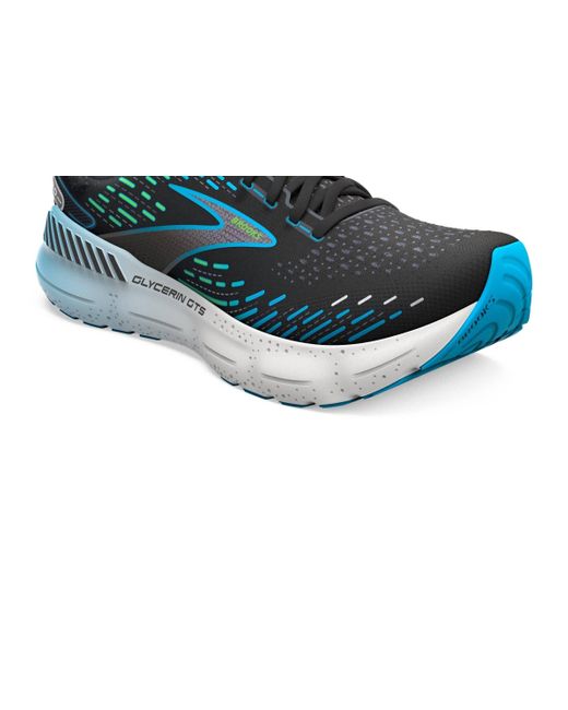 Brooks Blue Glycerin Gts 20 Running Shoes for men