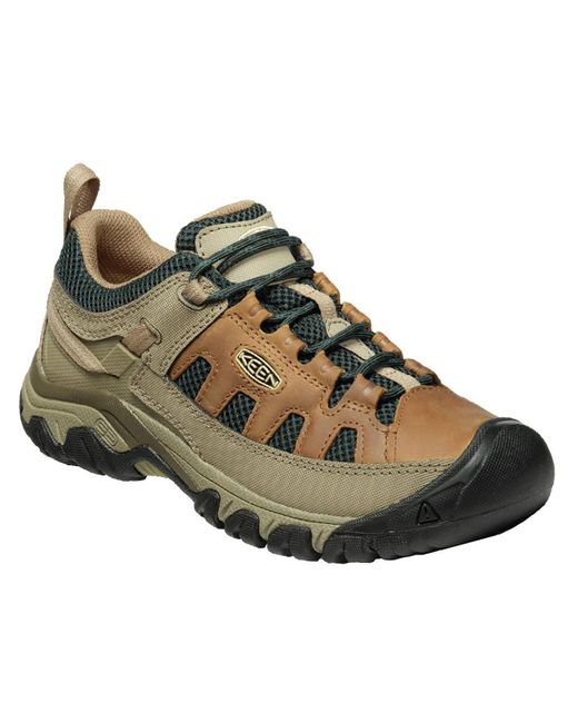 Keen Brown Targhee Vent Leather Lifestyle Hiking Shoes