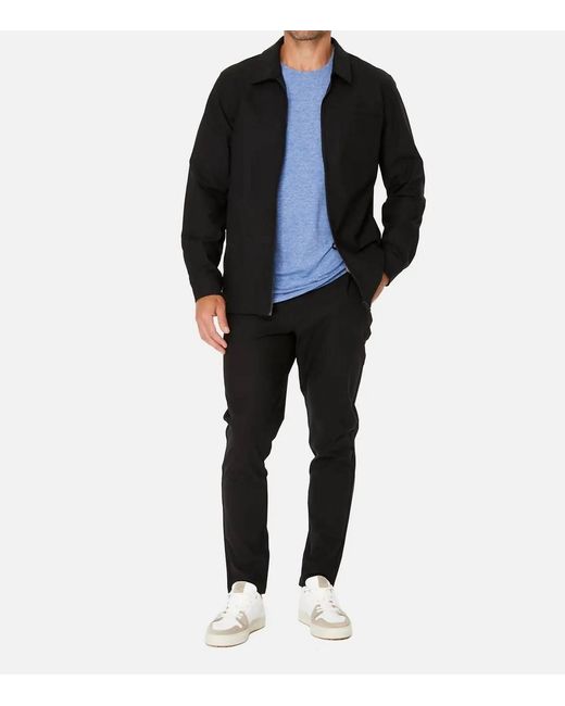 7 Diamonds Black Infinity 4-Way Stretch Jacket for men