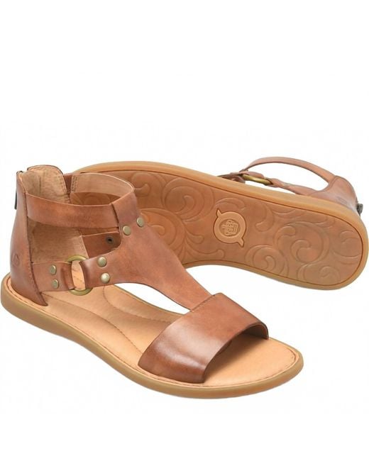 Born Brown Indi Sandals