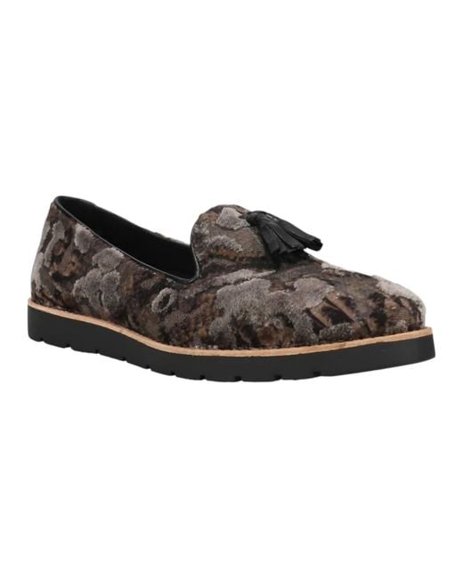 Vaneli Black Joona Slip On Flat Shoes