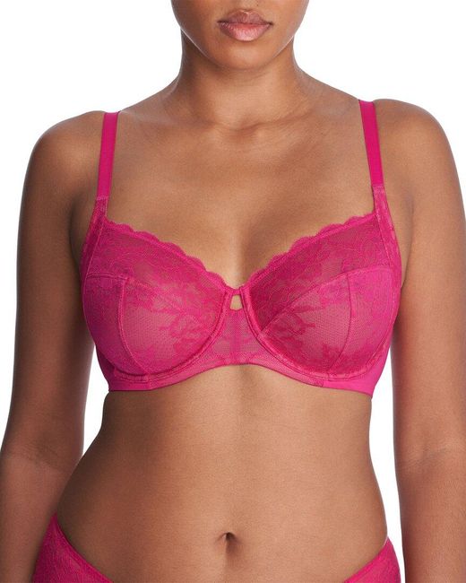 Natori Pink Statement Full Figure Underwire Bra