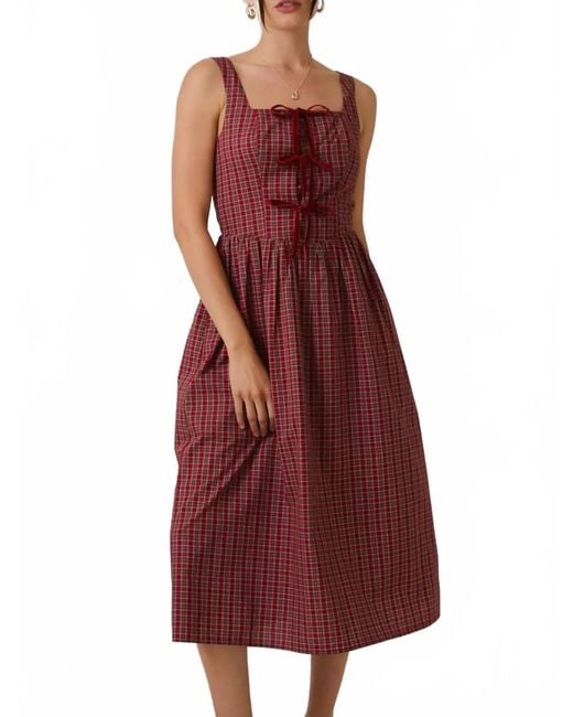 honesty flower midi dress The Kirsty Embroidered Front Button Midi Dress (Yellow) | Love Cherish