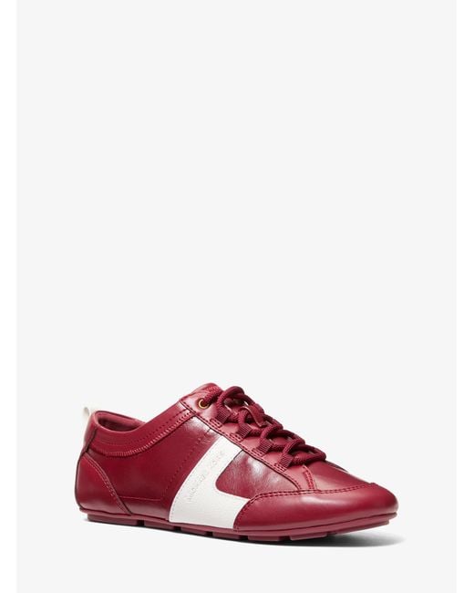 Michael Kors Red Keely Trainer