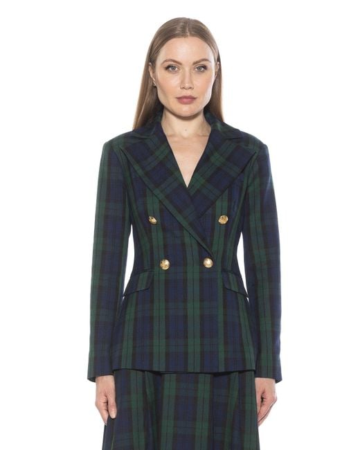 Alexia Admor Blue Farrah Blazer