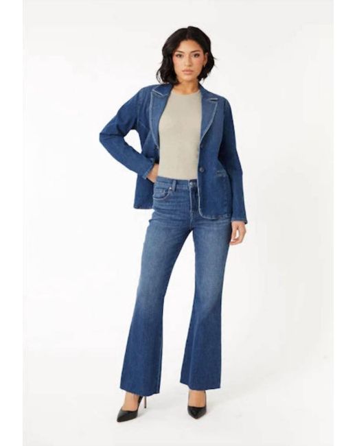 Level 99 Blue Claudia Flare Jean