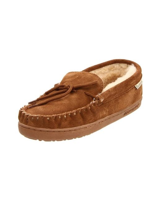 BEARPAW Men's Brown Moc Ii Slipper