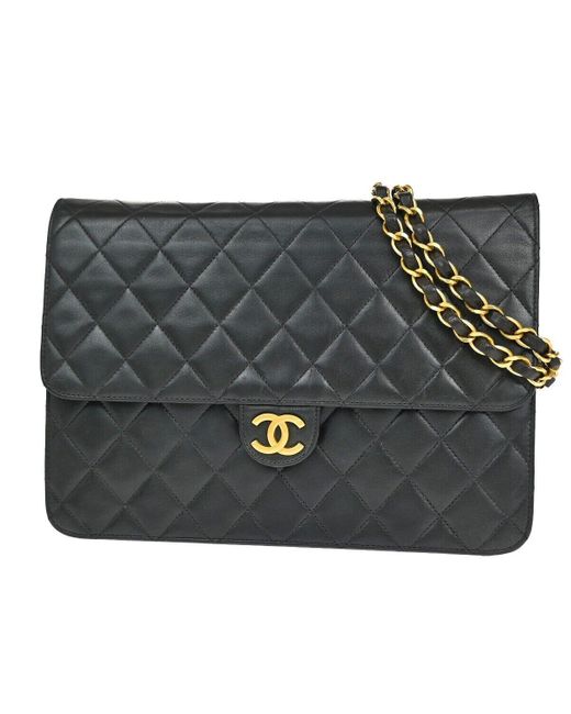 Chanel Metallic Timeless Leather Shoulder Bag (pre-owned)