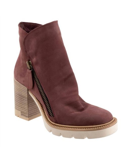 BUENO Brown Elliott Boots