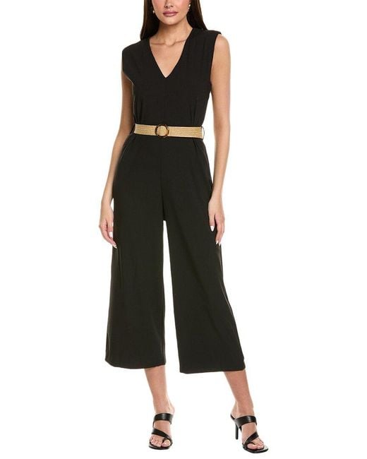 Combinaison Femme été Manches Courtes - Taille Haute, Ceinture Incluse, Style Casual élégant, Parfaite Plage, Vacances, Sortie