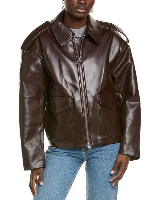 Endless Rose Brown Oversized Jacket