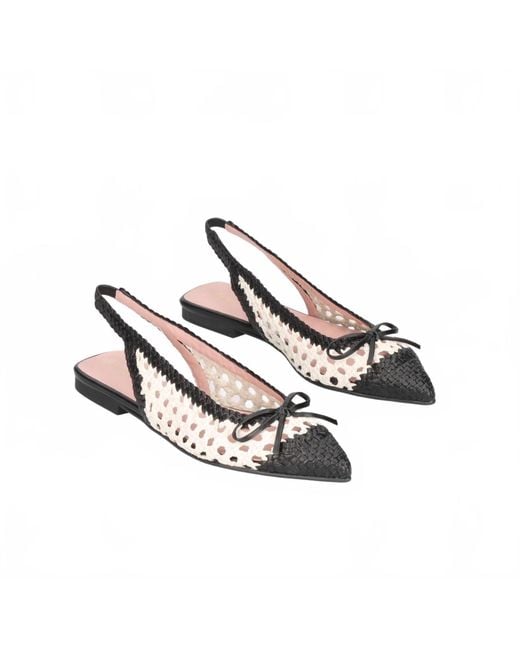Pretty Ballerinas Metallic Yvette Flat Slingback