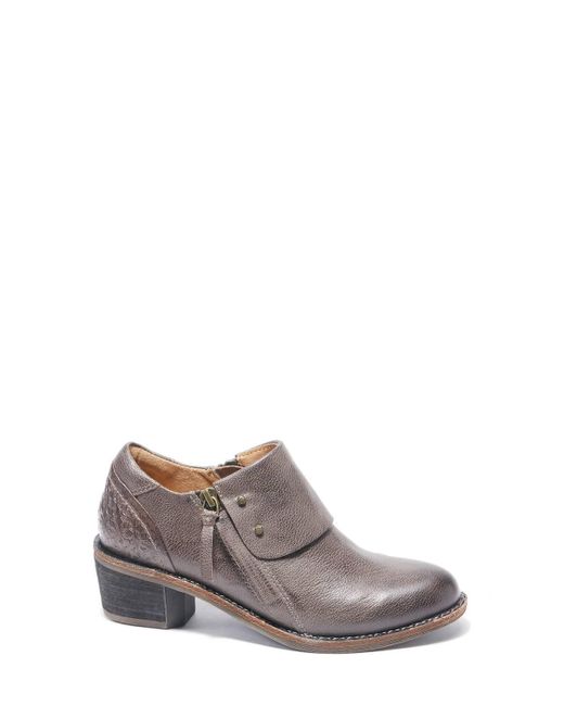 HALSA FOOTWEAR Gray Michelle Bootie