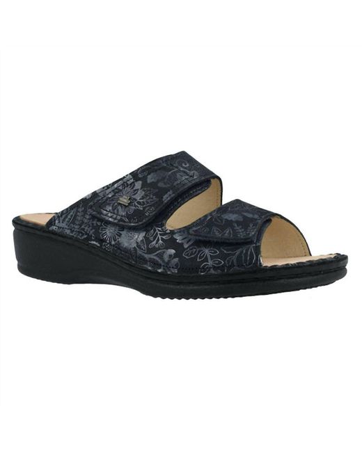 Finn Comfort Blue Jamaika Sandal