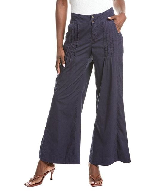 XCVI Blue Wearables Rebecca Pant