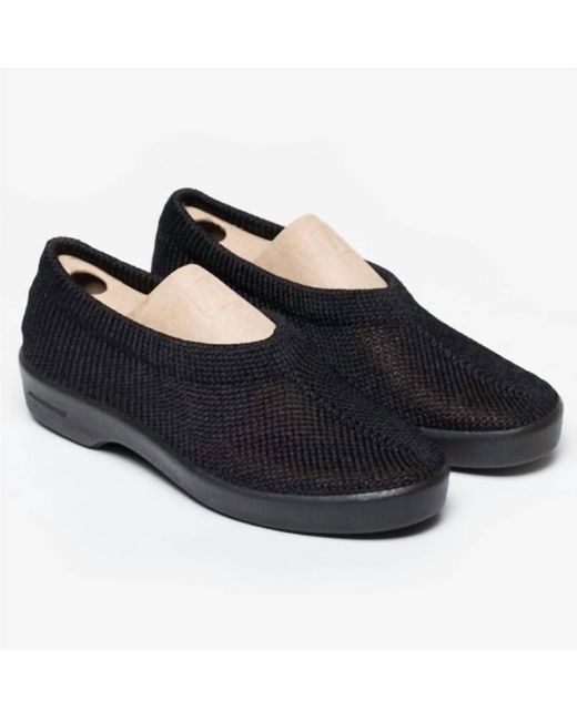 Arcopedico Black New Sec Slippers