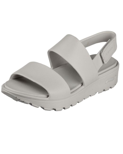 Skechers Gray Foamies Arch Fit Footsteps