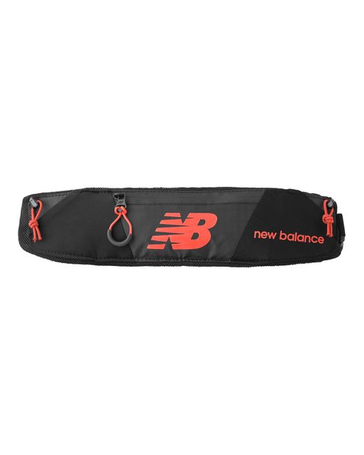 New Balance Running Acc Belt in Black Lyst