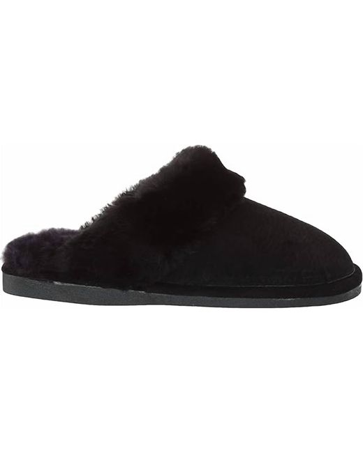 Old Friend Black Scuff Slipper