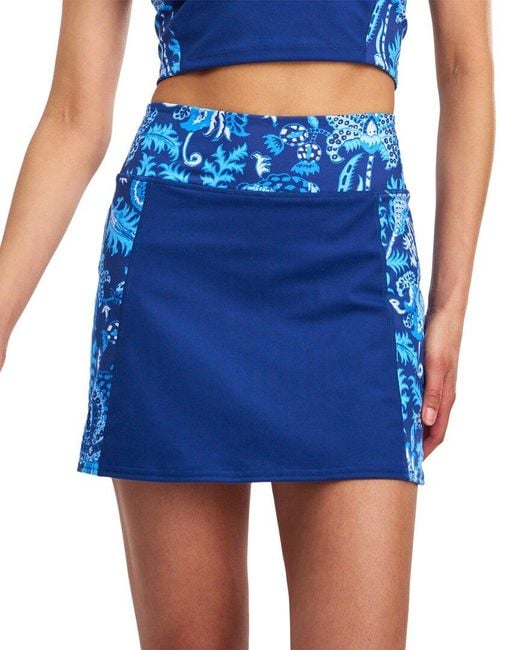 Roberta Roller Rabbit Blue Amanda Shawn Skort