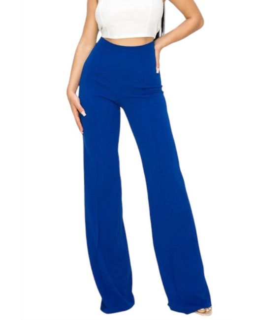 Canvas Apparel Blue What A Treat Trouser Pants
