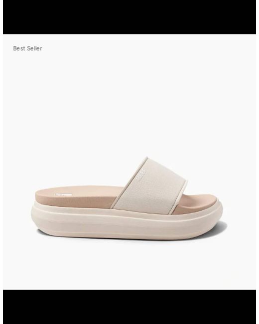 Reef White Open Toe Sandal