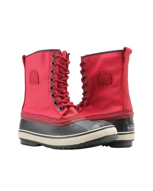 Sorel Women's Red 1964 Premium Cvs Element Waterproof Snow Boots