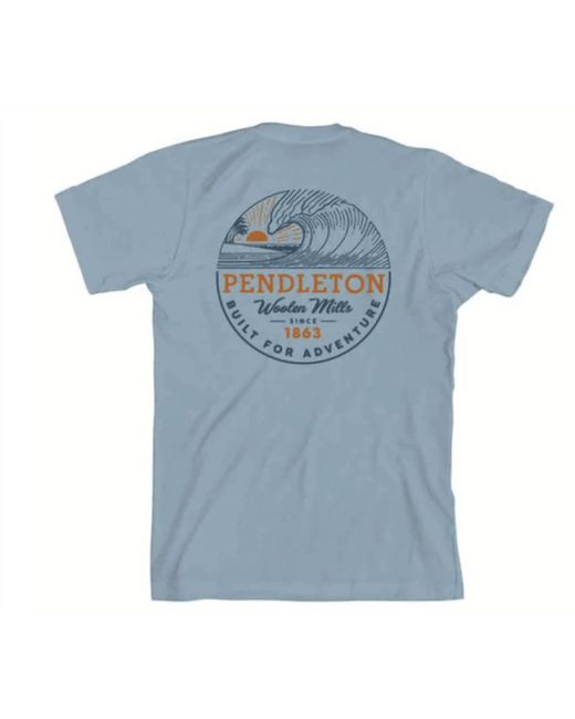 Pendleton Blue Heritage Tee for men