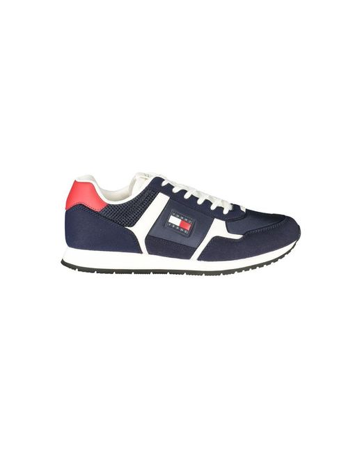 Tommy Hilfiger Blue Polyester Sneaker for men