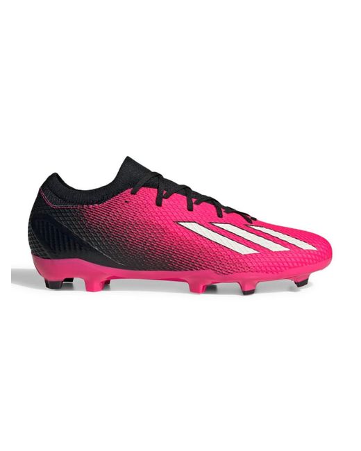 Adidas Pink X Speedportal.3 Fg Cleats Running Soccer Shoes for men