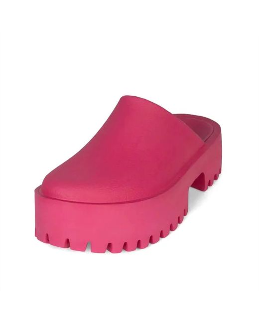 Jeffrey Campbell Pink Clogge Shoes