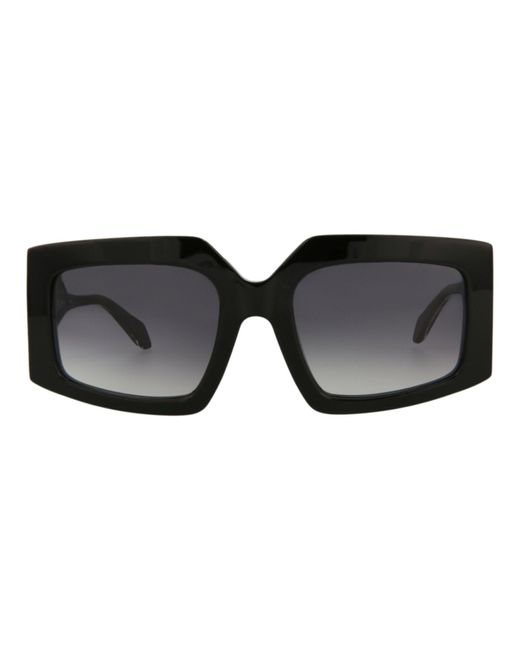 Just Cavalli Black Square-frame Acetate Sunglasses