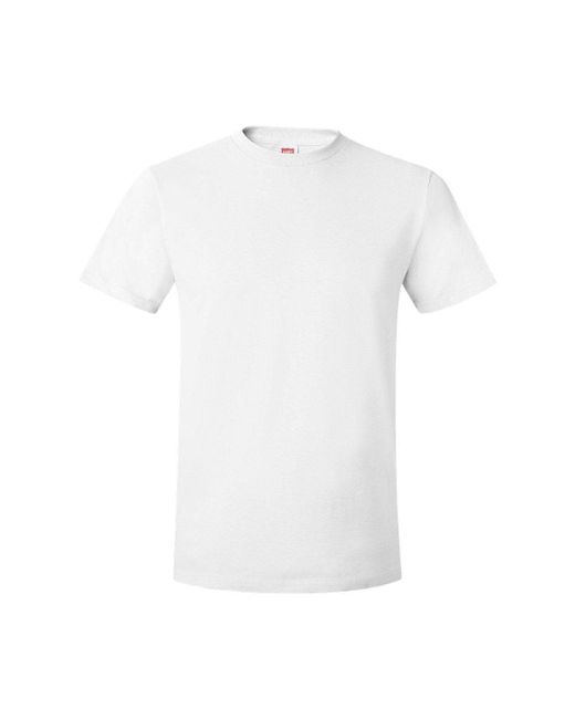 Hanes White Perfect-t T-shirt for men