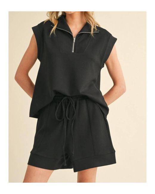 Jodifil Black Simple Top
