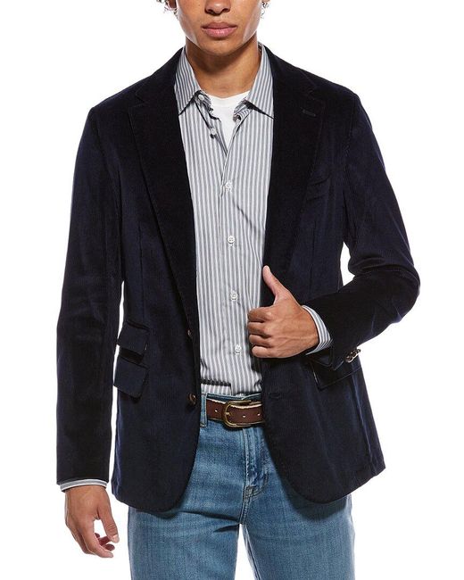 J.McLaughlin Black Suffolk Jacket for men